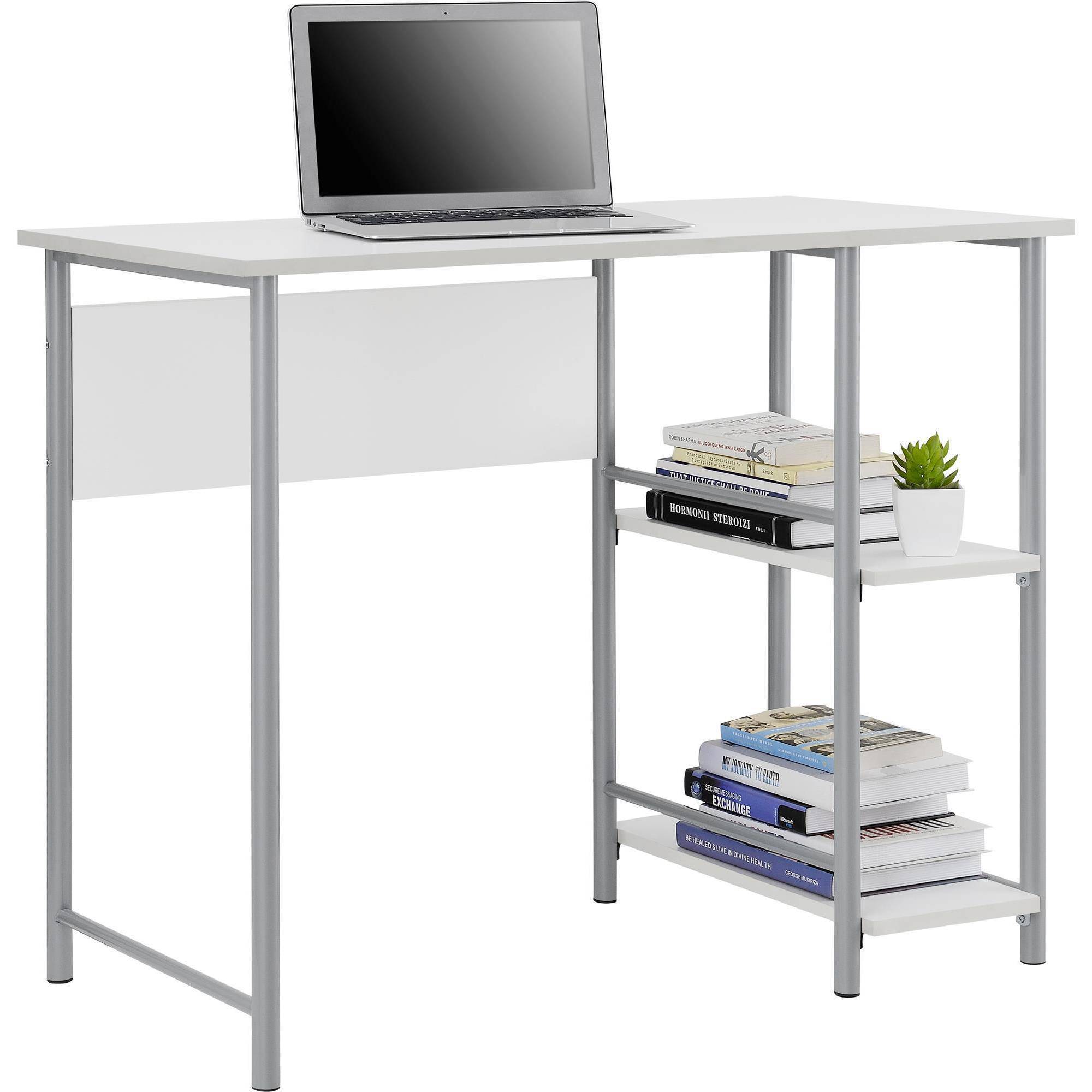 Home Office Nyfastfurniture 69 Computer Desk Silver